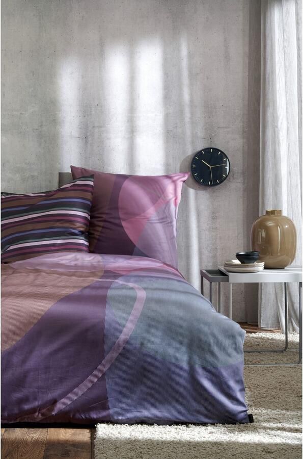 APELT Beddengoed Giro GOTS grafische motieven (2-delig) - Foto 2