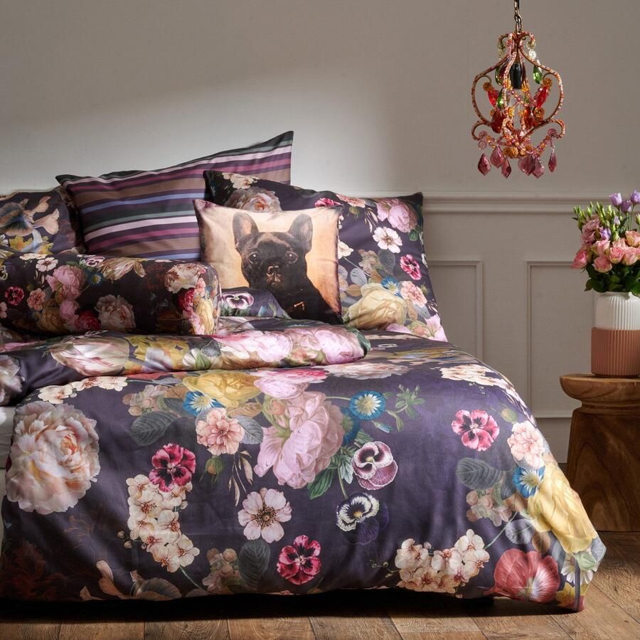 APELT Beddengoed Giorgia GOTS modieuze bloemenprint allover (2-delig)