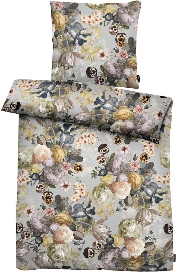 APELT Beddengoed Giorgia GOTS modieuze bloemenprint allover (2-delig)