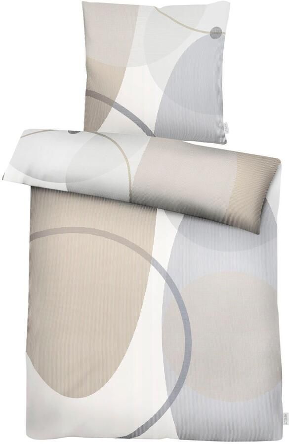 APELT Beddengoed Giro GOTS grafische motieven (2-delig) - Foto 2