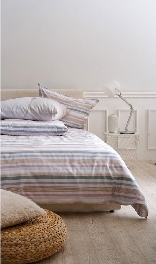 APELT Beddengoed Giro GOTS grafische motieven (2-delig)