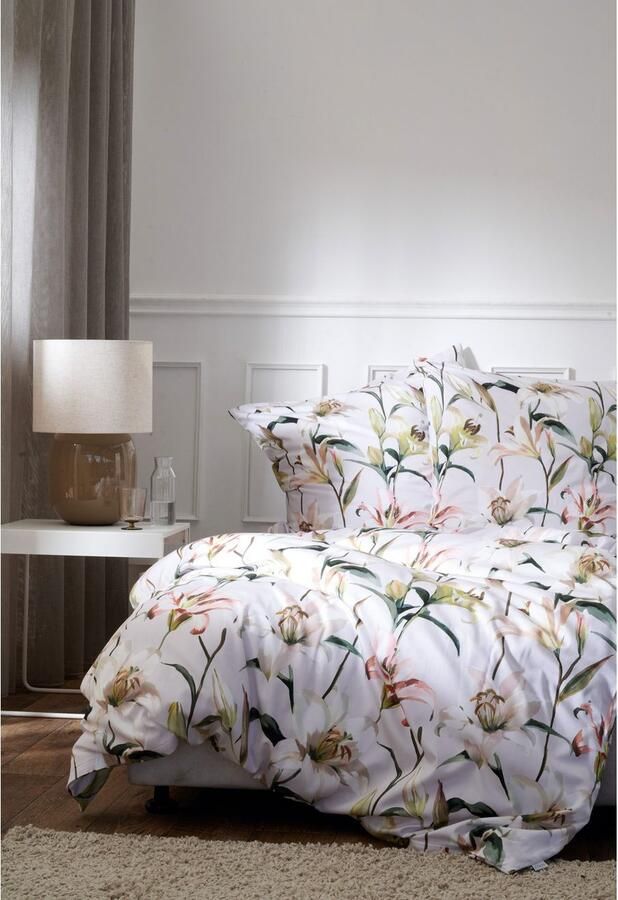 APELT Beddengoed Lilia GOTS Koningslelie bloemen (2-delig) - Foto 2