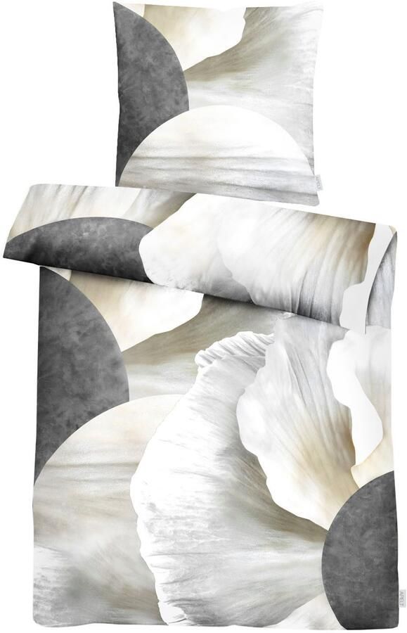 APELT Beddengoed Silence GOTS sfeervolle kleurensilhouetten (2-delig) - Foto 3