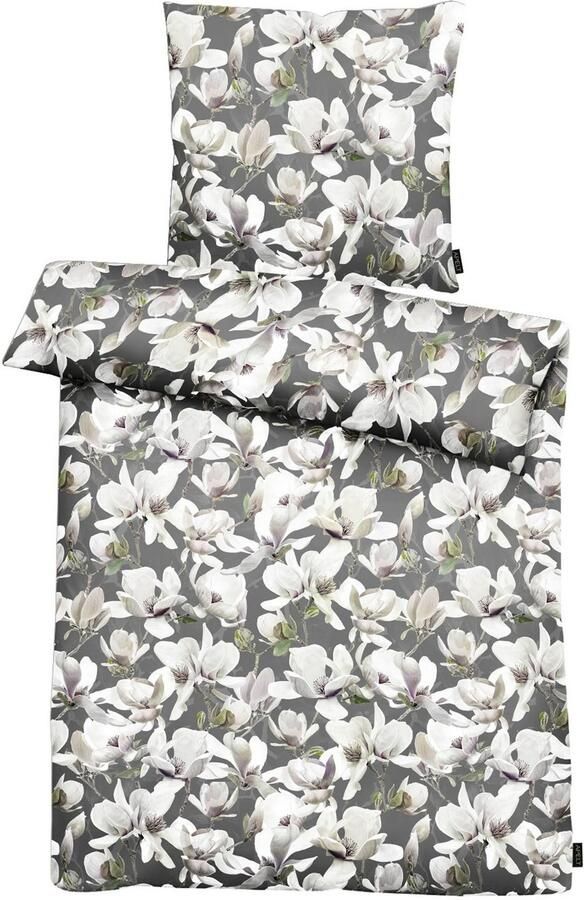APELT Omkeerbaar beddengoed Dorothy exclusief ontwerp beddengoed met grote magnoliestelen - Foto 2