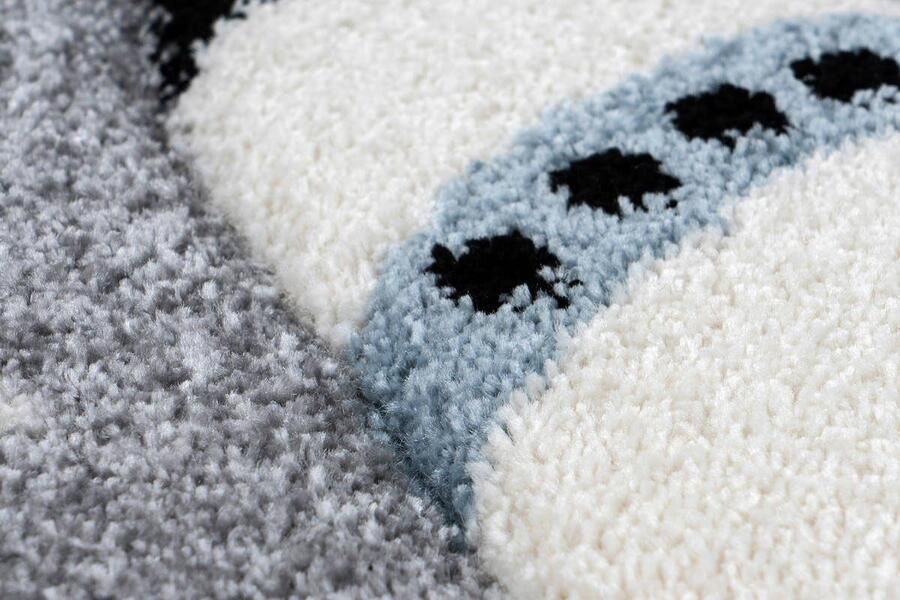 Lalee Amigo – Vloerkleed Vloer kleed Raket Tapijt – Karpet 120x170 – Grijs - Foto 4