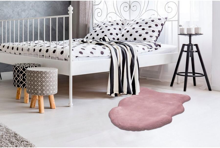 ARTE ESPINA Vachtvloerkleed Rabbit 200 Imitatiebont voelt aan als konijnenbont zacht woonkamer alle vertrekken hoge pool - Foto 5