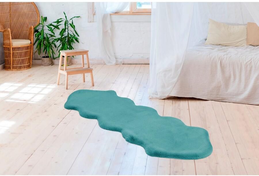 ARTE ESPINA Vachtvloerkleed Rabbit 300 Imitatiebont konijnenbont-gevoel superzacht ideaal als slaapkamerkleed - Foto 5