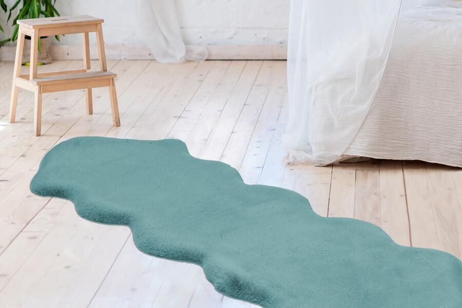 ARTE ESPINA Vachtvloerkleed Rabbit 300 Imitatiebont konijnenbont-gevoel superzacht ideaal als slaapkamerkleed - Foto 2