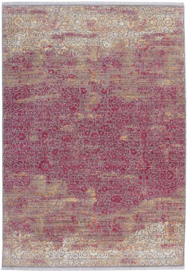 ARTE ESPINA Vloerkleed Antigua 225 Franjes tapijt in vintage-ontwerp schitterend kleurenspel - Foto 4