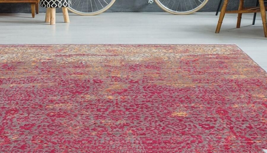 ARTE ESPINA Vloerkleed Antigua 225 Franjes tapijt in vintage-ontwerp schitterend kleurenspel - Foto 2