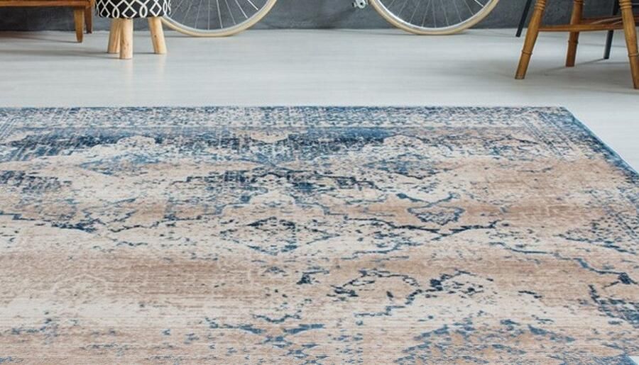 ARTE ESPINA Vloerkleed Antigua 525 Franjes tapijt in vintage-ontwerp schitterend kleurenspel - Foto 2