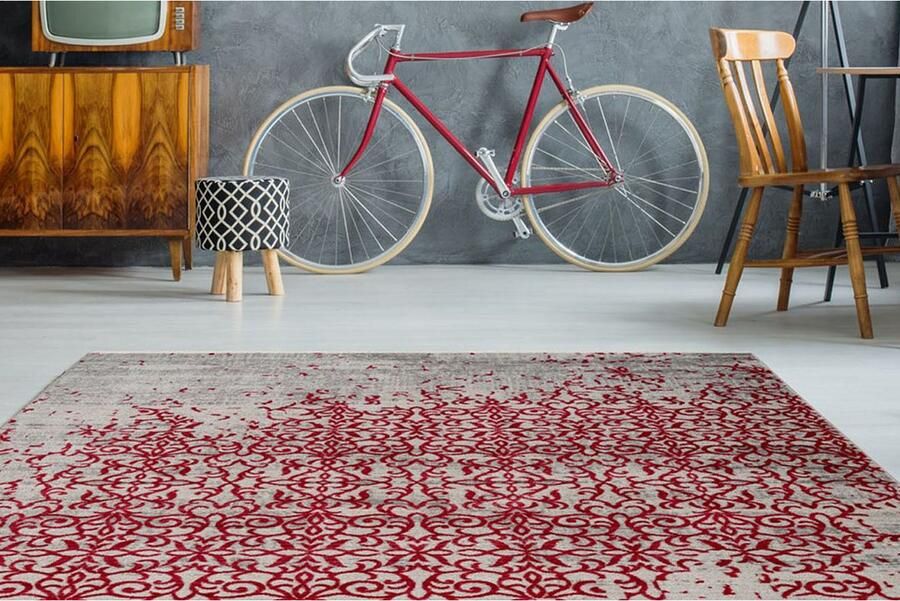 Calo-deluxe Vloerkleed Rossa 660 Vintage-look woonkamer - Foto 4