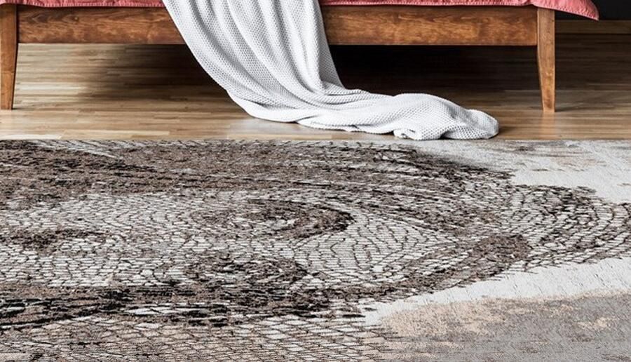 ARTE ESPINA Vloerkleed Iglesia 200 Jacquard tapijt subtiele kleurkeuze rug van 100% katoen - Foto 8
