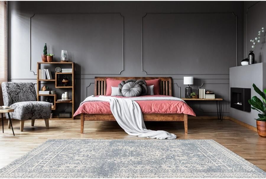 ARTE ESPINA Vloerkleed Iglesia 400 Jacquard-tapijt subtiele kleurkeuze robuust materiaal rug van canvas - Foto 5