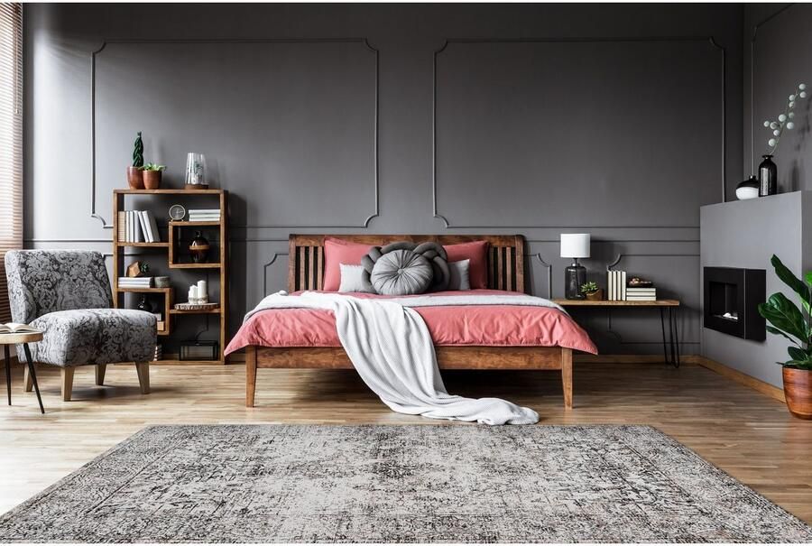 ARTE ESPINA Vloerkleed Iglesia 500 Jacquard tapijt subtiele kleurkeuze rug van 100% katoen - Foto 5