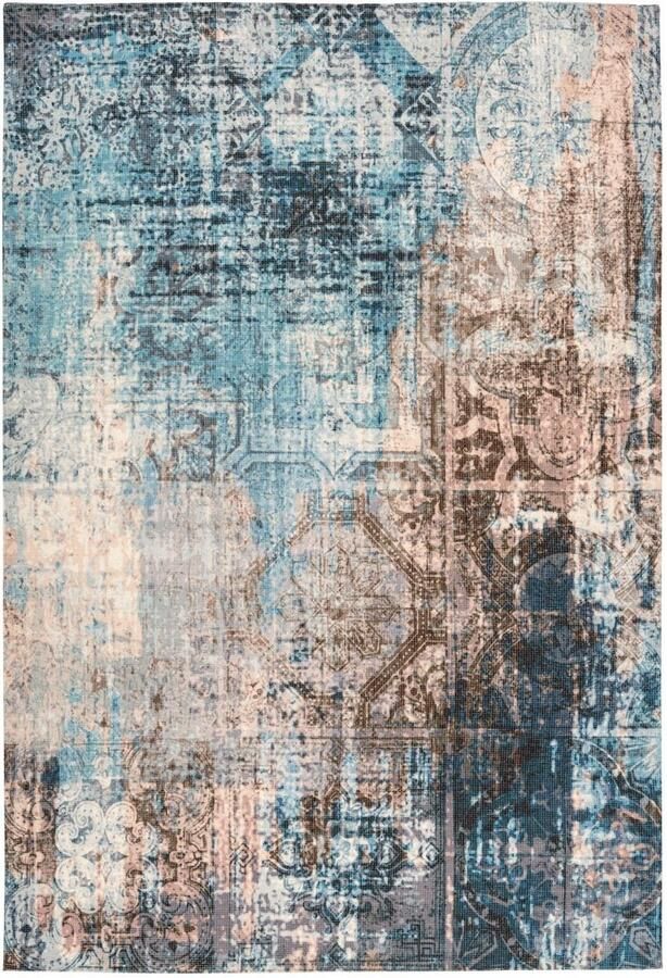 ARTE ESPINA Vloerkleed Indiana 300 Vintage-look versterking door canvasrug geschikt voor vloerverwarming