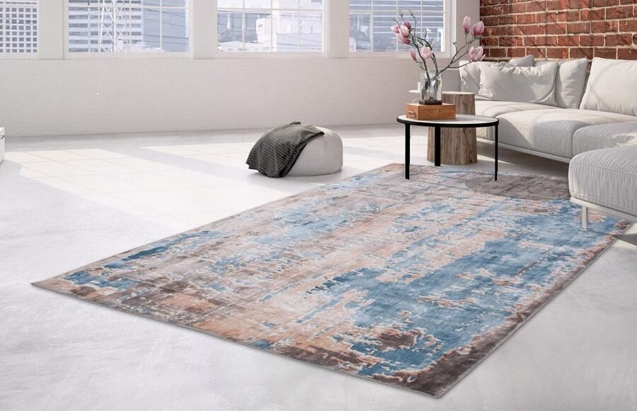 ARTE ESPINA Vloerkleed Ocean 300 Aangenaam pluizige grip handgemaakte unieke stukken onderhoudsvriendelijk - Foto 3