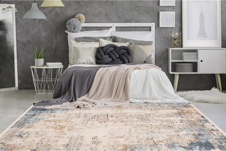 ARTE ESPINA Vloerkleed Palace 100 Soft touch vintage-ontwerp subtiele kleuren