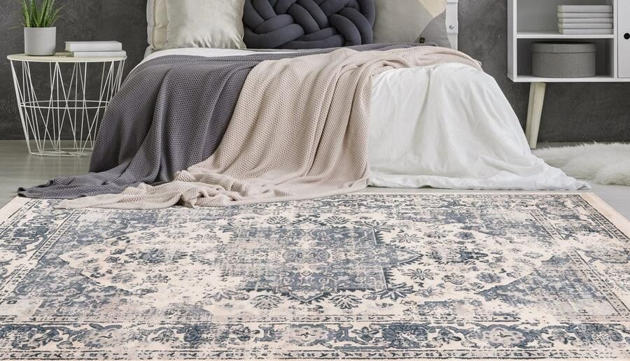 ARTE ESPINA Vloerkleed Palace 700 Soft touch vintage-ontwerp subtiele kleuren - Foto 4