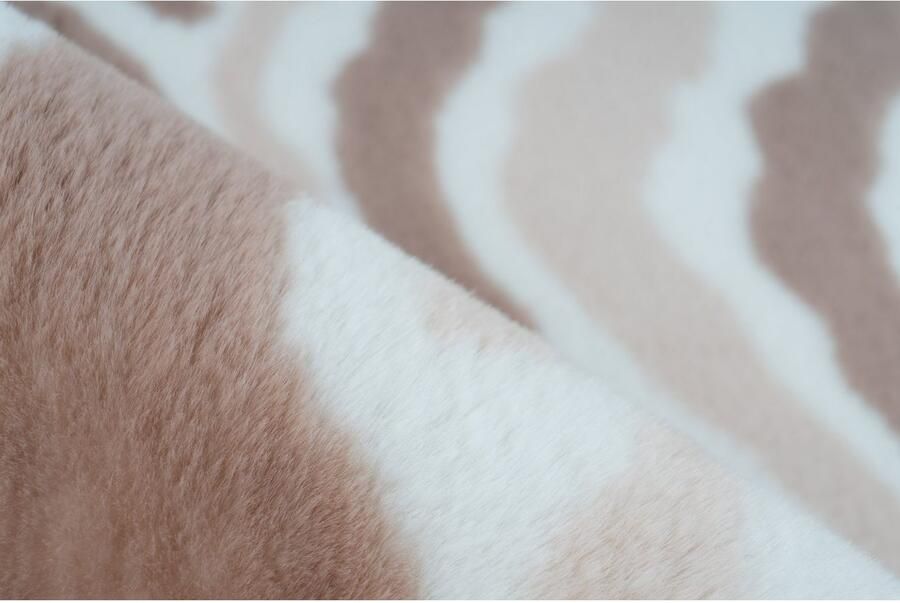 ARTE ESPINA Vloerkleed Rabbit Animal 400 Knusse hoogpolige tapijt handgetuft met katoen achterkant - Foto 2