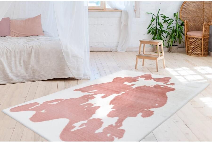 ARTE ESPINA Vloerkleed Rabbit Animal 500 Knusse hoogpolige tapijt handgetuft met katoen achterkant - Foto 4