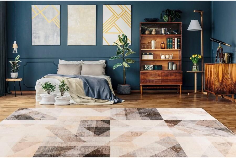 Arte Espina Saphira 200 x 290 cm Vloerkleed Grijs Beige - Foto 5