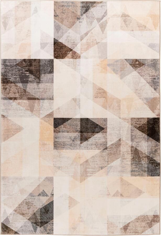 Arte Espina Saphira 200 x 290 cm Vloerkleed Grijs Beige - Foto 3
