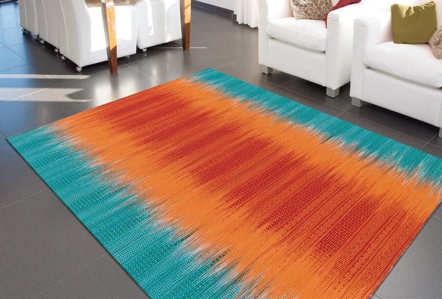 ARTE ESPINA Vloerkleed Sunset 8070 Handgemaakt wollen tapijt met een comfortabel karakter - Foto 3