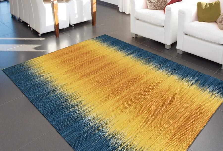 ARTE ESPINA Vloerkleed Sunset 8070 Handgemaakt wollen tapijt met een comfortabel karakter - Foto 3