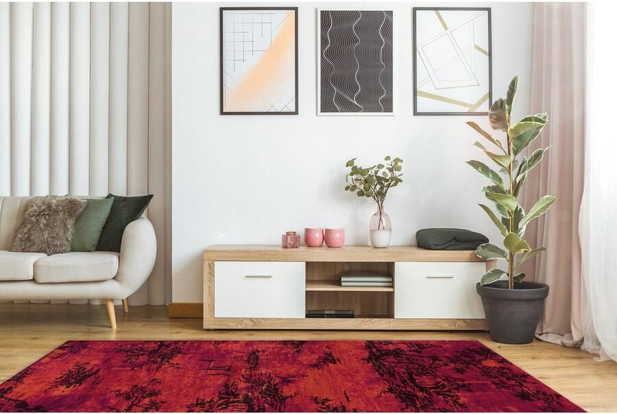 ARTE ESPINA Vloerkleed Vintage 5206 Onderhoudsvriendelijk en robuust kortpolig vintage-ontwerp - Foto 4