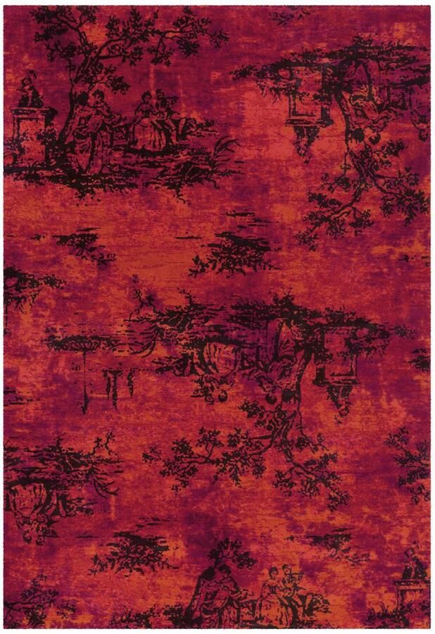 ARTE ESPINA Vloerkleed Vintage 5206 Onderhoudsvriendelijk en robuust kortpolig vintage-ontwerp