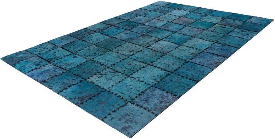 ARTE ESPINA Vloerkleed Voila 100 handgenaaid vlakpolig tapijt in patchwork-ontwerp. - Foto 4