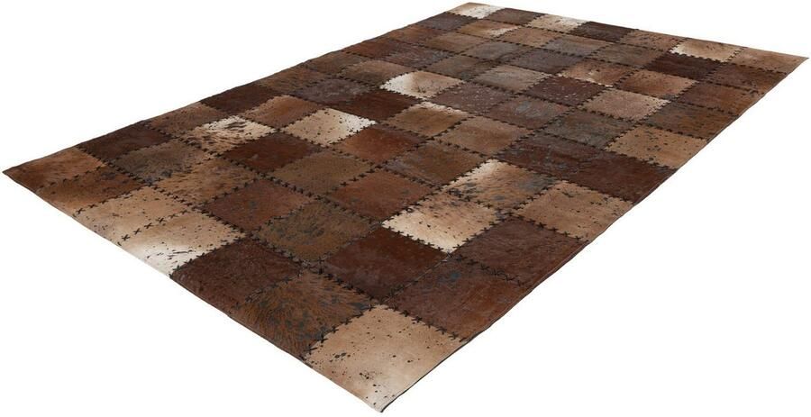 ARTE ESPINA Vloerkleed Voila 100 handgenaaid vlakpolig tapijt in patchwork-ontwerp. - Foto 4