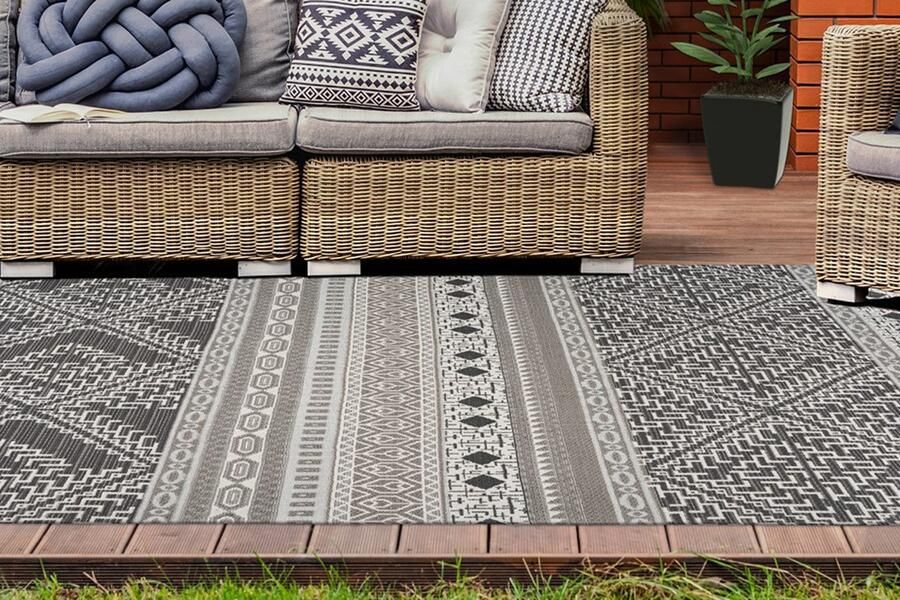 ARTE ESPINA Vloerkleed Yoga 200 Tapijt voor binnen & buiten geschikt voor vloerverwarming onderhoudsvriendelijk - Foto 3