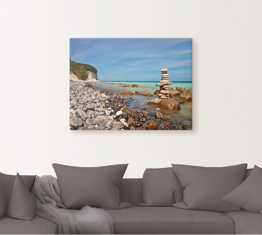 Artland Artprint Aan de Oostzeekust op Rügen als artprint op linnen poster muursticker in verschillende maten - Foto 5