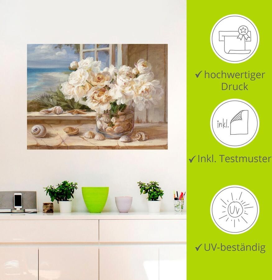 Artland Artprint Aan het meer als artprint op linnen poster muursticker in verschillende maten - Foto 2