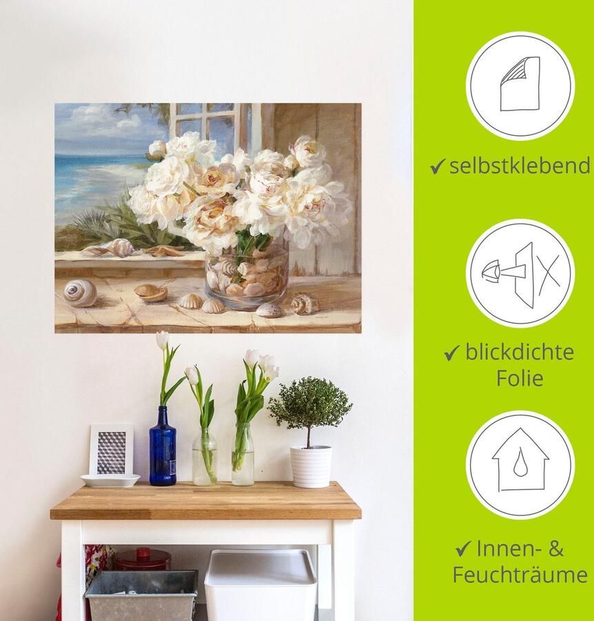 Artland Artprint Aan het meer als artprint op linnen poster muursticker in verschillende maten - Foto 3