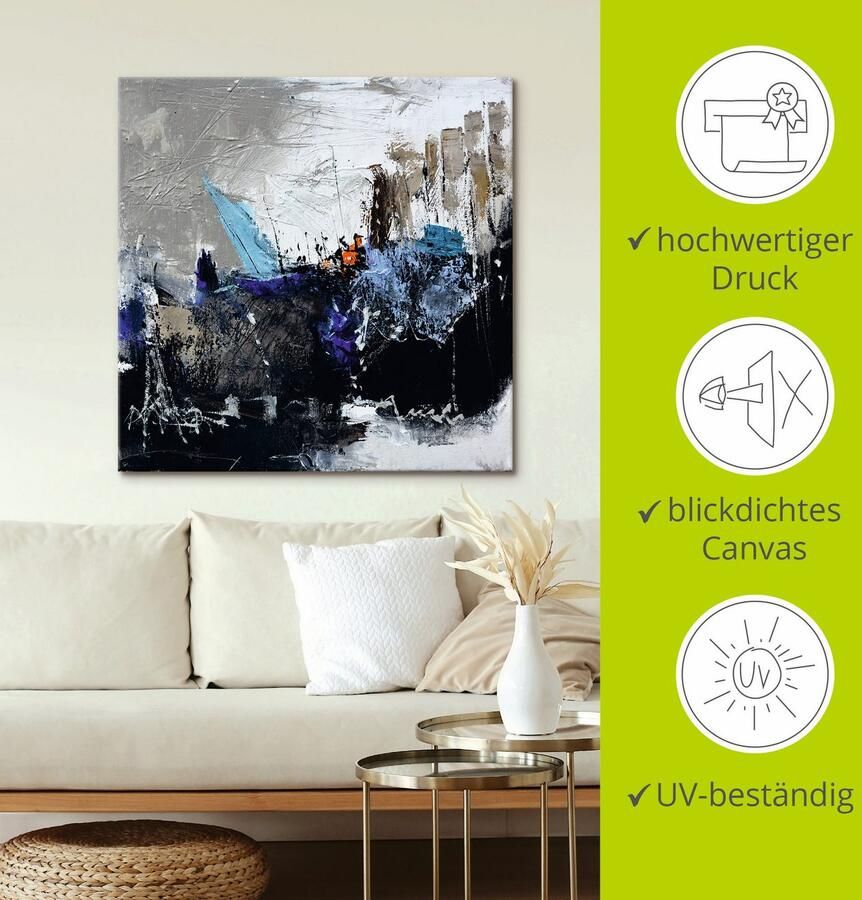 Artland Artprint Abstract II als artprint op linnen in verschillende maten - Foto 2