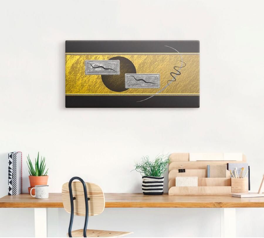 Artland Artprint Abstract III als artprint op linnen muursticker in verschillende maten - Foto 3