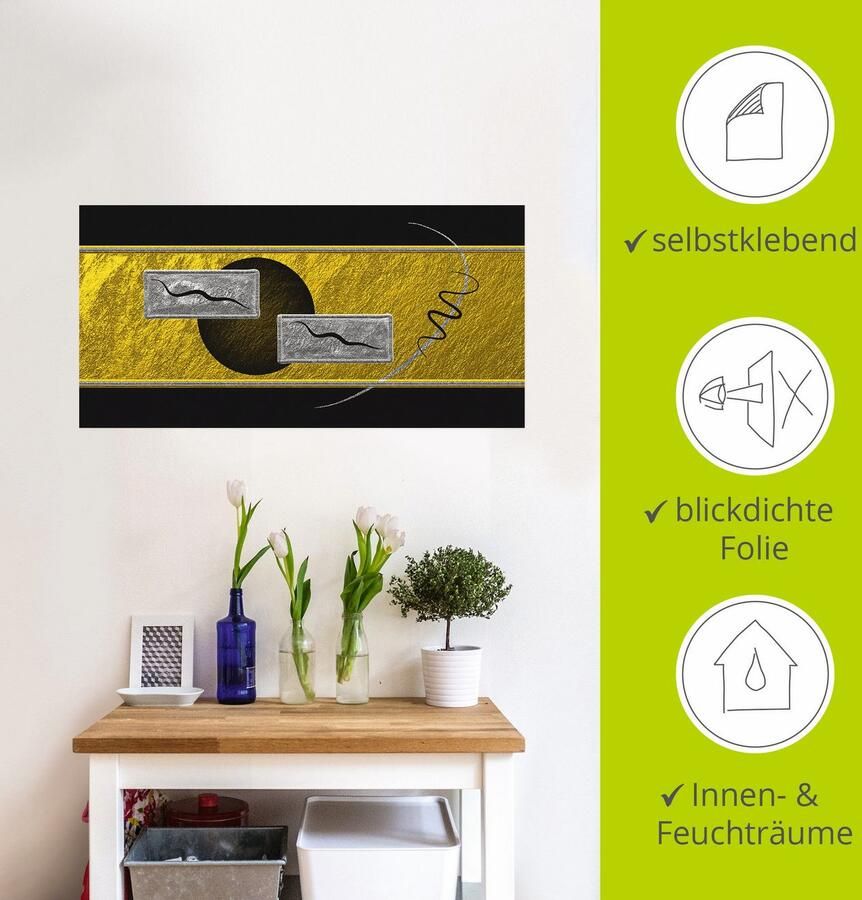 Artland Artprint Abstract III als artprint op linnen muursticker in verschillende maten - Foto 3