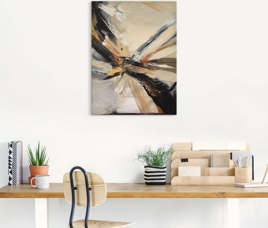 Artland Artprint Abstract III als artprint op linnen poster in verschillende formaten maten - Foto 4