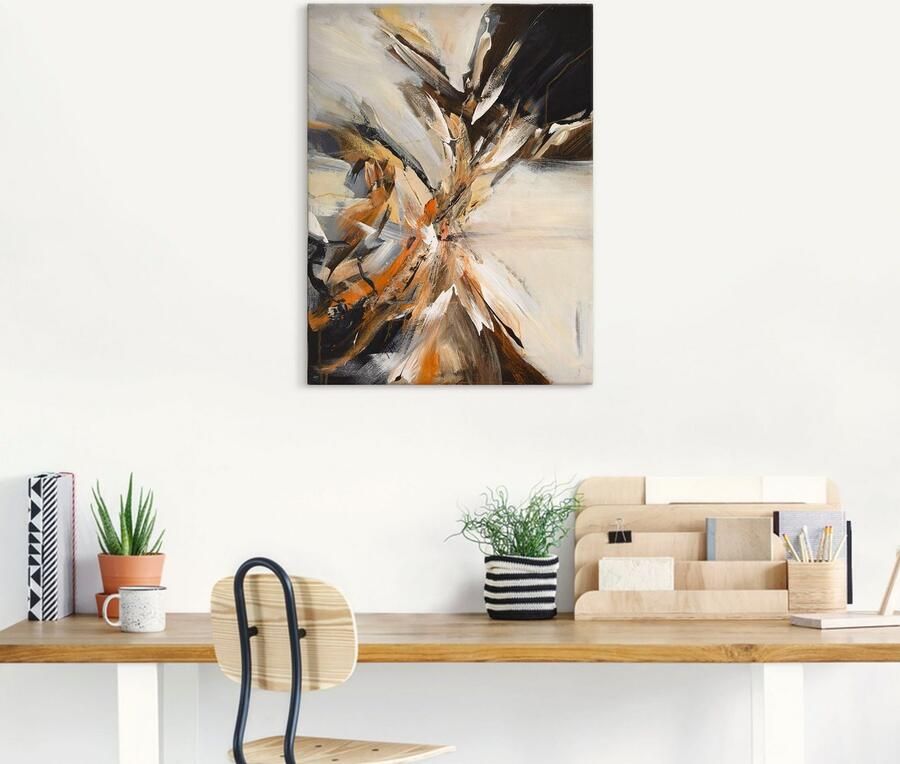 Artland Artprint Abstract IV als artprint op linnen poster in verschillende formaten maten - Foto 4