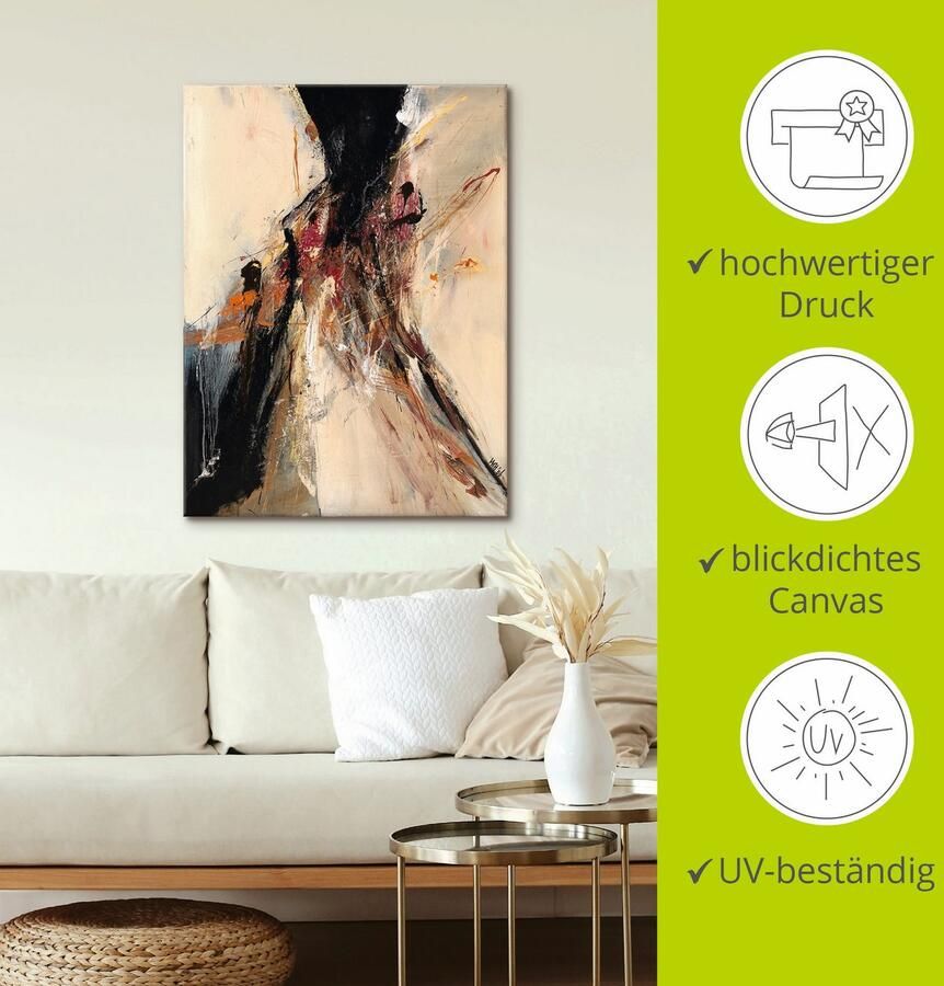 Artland Artprint Abstract VII als artprint op linnen poster in verschillende formaten maten - Foto 2