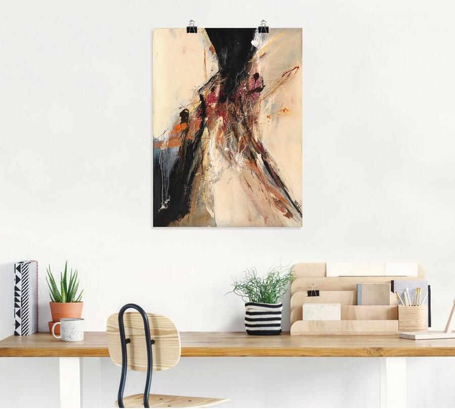 Artland Artprint Abstract VII als artprint op linnen poster in verschillende formaten maten - Foto 4