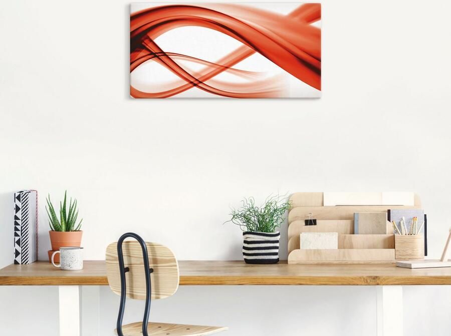 Artland Artprint Abstracte compositie als artprint op linnen poster in verschillende formaten maten - Foto 5