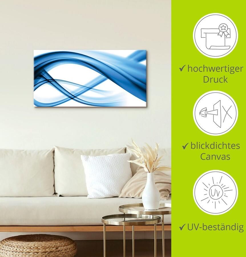 Artland Artprint Abstracte compositie als artprint van aluminium artprint voor buiten artprint op linnen poster in verschillende maten. maten - Foto 3