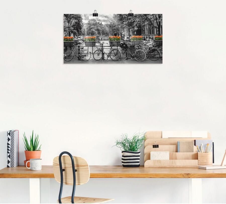 Artland Artprint Amsterdam Herengracht I als artprint op linnen poster muursticker in verschillende maten - Foto 4