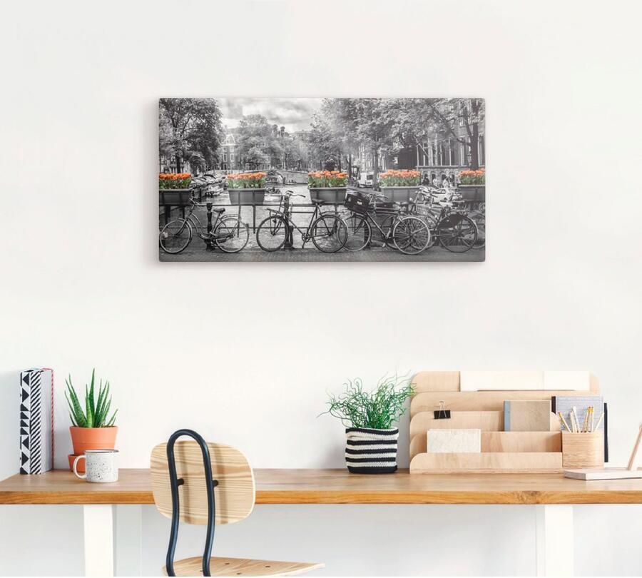 Artland Artprint Amsterdam Herengracht I als artprint op linnen poster muursticker in verschillende maten - Foto 4