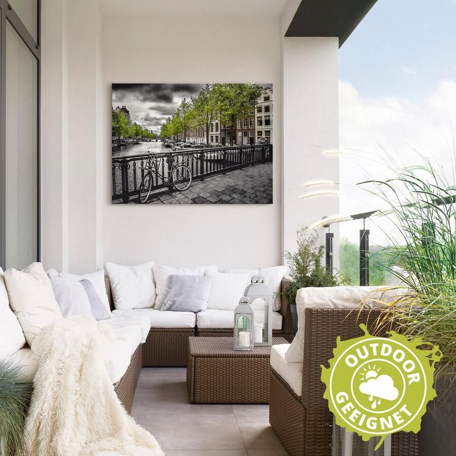 Artland Artprint Amsterdam Keizergracht II als artprint van aluminium artprint op linnen muursticker verschillende maten