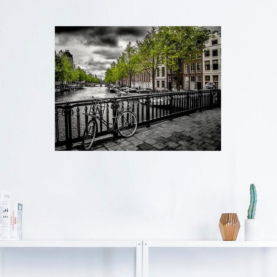 Artland Artprint Amsterdam Keizergracht II als artprint van aluminium artprint op linnen muursticker verschillende maten